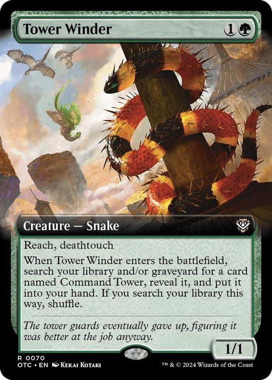 Tower Winder (Extended Art) [Commander: Outlaws of Thunder Junction] 70