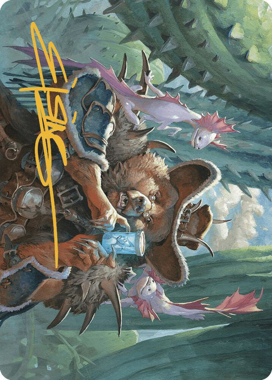 Doc Aurlock, Grizzled Genius Art Card (Gold-Stamped Signature) [Art Series: Outlaws of Thunder Junction] 21