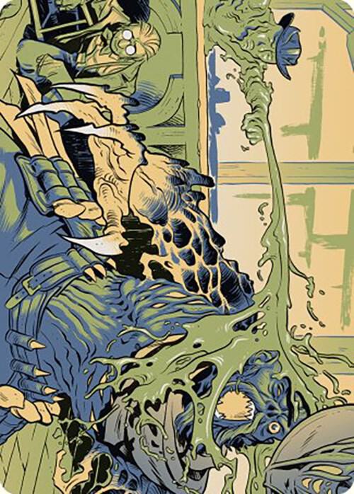 Voidslime Art Card [Art Series: Outlaws of Thunder Junction] 49