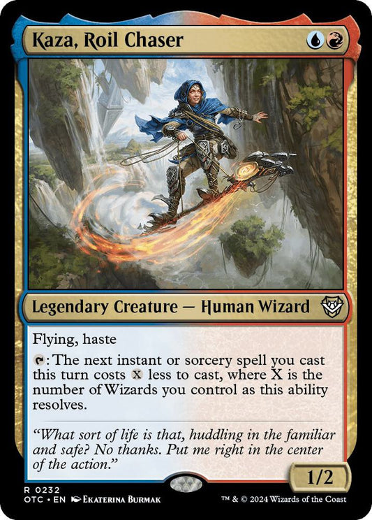 Kaza, Roil Chaser [Commander: Outlaws of Thunder Junction] 232