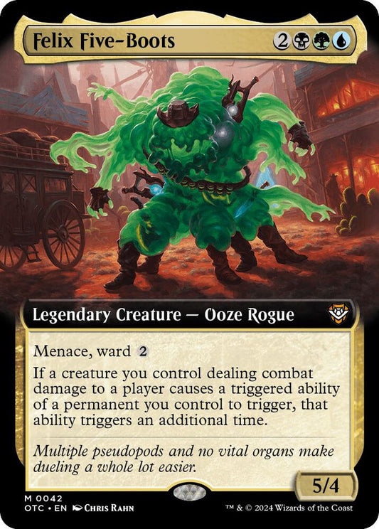 Felix Five-Boots (Extended Art) [Commander: Outlaws of Thunder Junction] 42