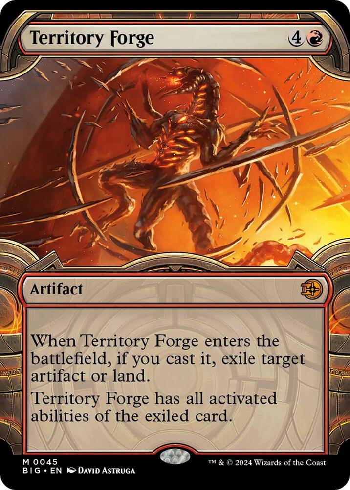 Territory Forge (Showcase) [Outlaws of Thunder Junction: The Big Score] 45