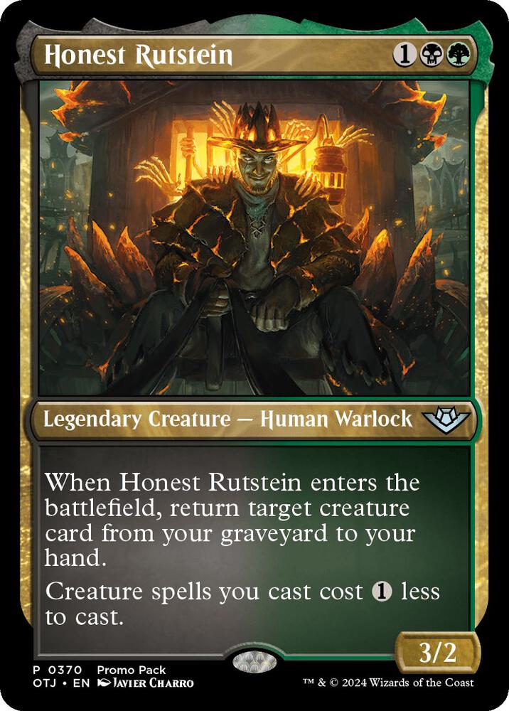 Honest Rutstein [Promo Pack: Outlaws of Thunder Junction] 370