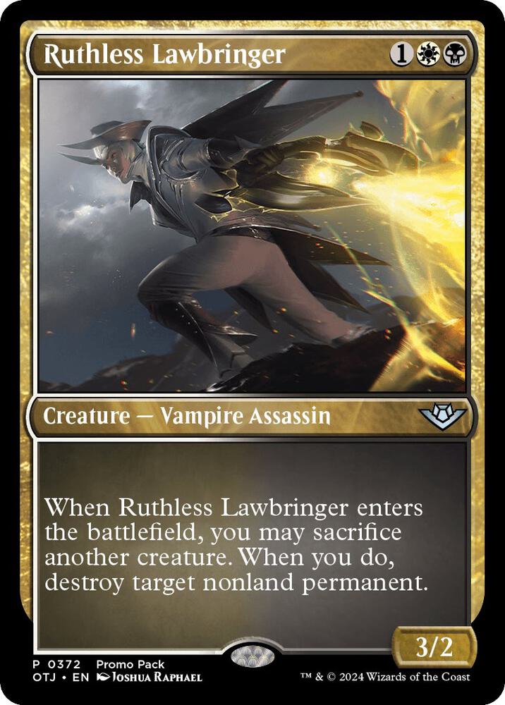 Ruthless Lawbringer [Promo Pack: Outlaws of Thunder Junction] 372