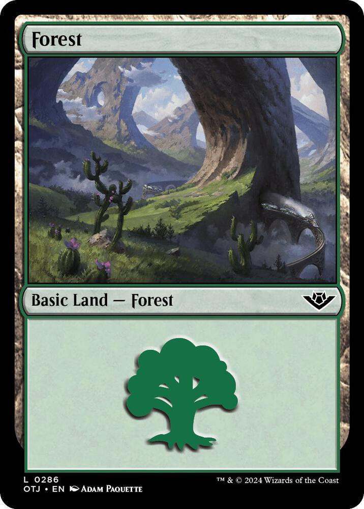 Forest (0286) [Outlaws of Thunder Junction] 286
