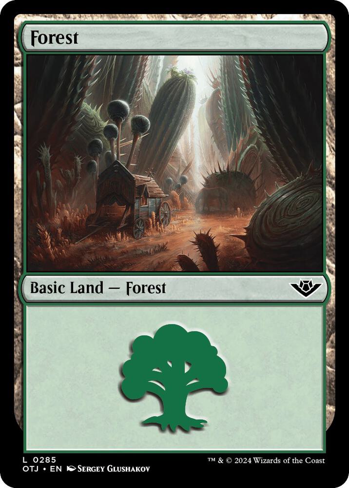 Forest (0285) [Outlaws of Thunder Junction] 285
