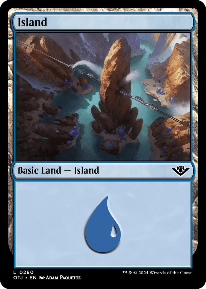 Island (0280) [Outlaws of Thunder Junction] 280