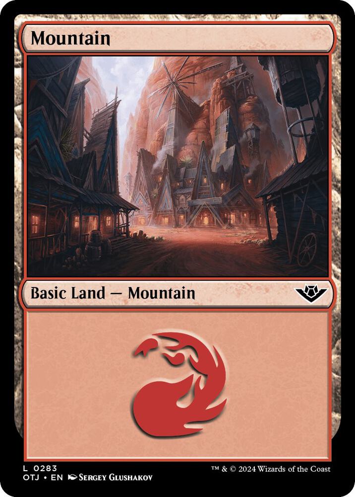 Mountain (0283) [Outlaws of Thunder Junction] 283