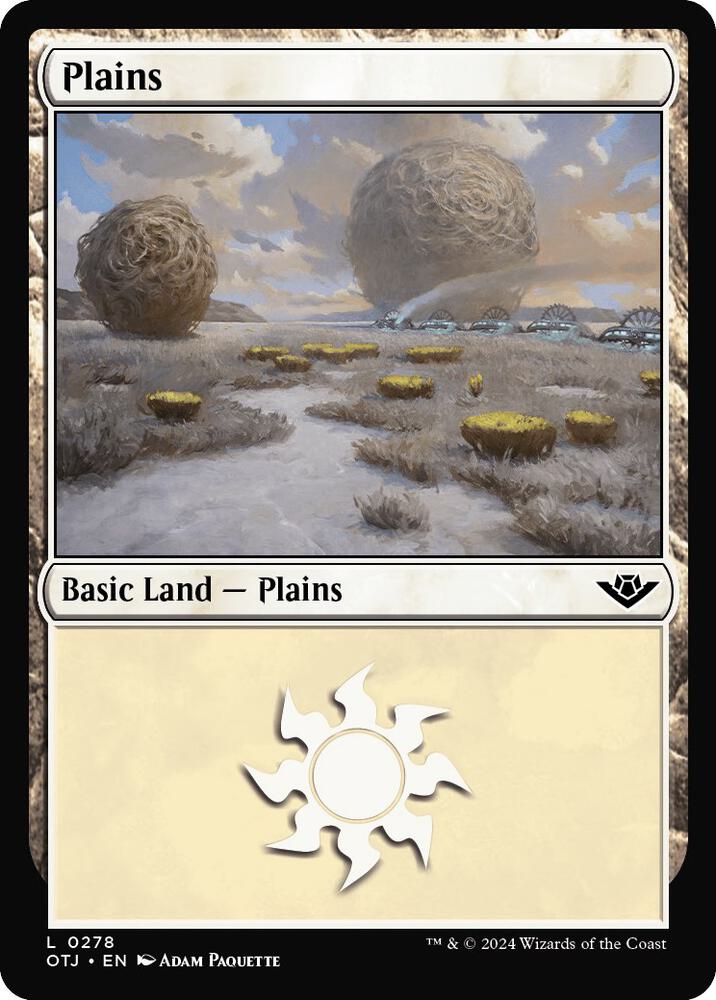 Plains (0278) [Outlaws of Thunder Junction] 278