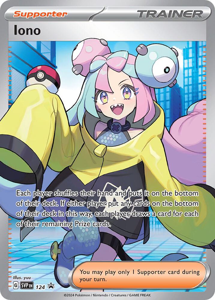 Iono - 124 [SV: Scarlet & Violet Promo Cards] 124