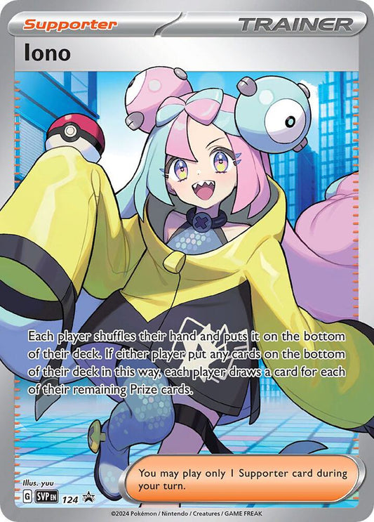 Iono - 124 [SV: Scarlet & Violet Promo Cards] 124