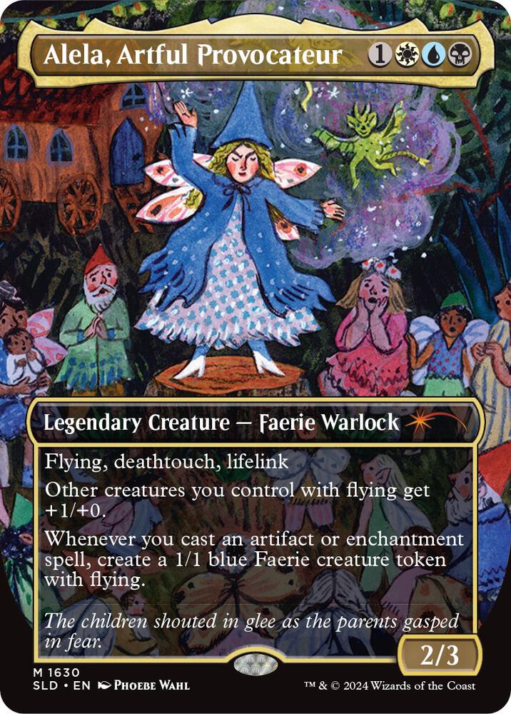 Alela, Artful Provocateur (1630) [Secret Lair Drop Series] 1630