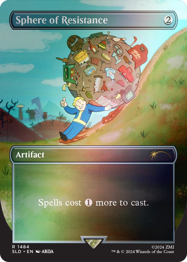 Sphere of Resistance (Rainbow Foil) [Secret Lair Drop Series] 1484