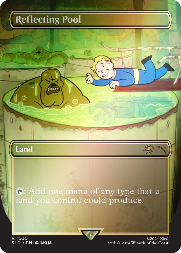 Reflecting Pool (Rainbow Foil) [Secret Lair Drop Series] 1535