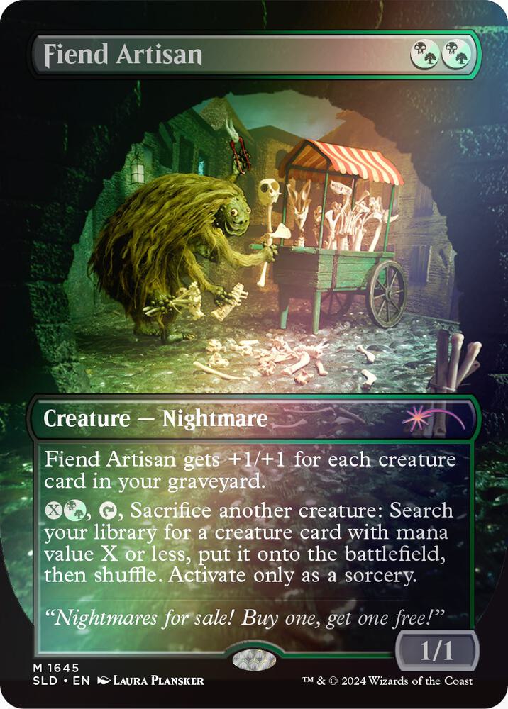 Fiend Artisan (Rainbow Foil) [Secret Lair Drop Series] 1645