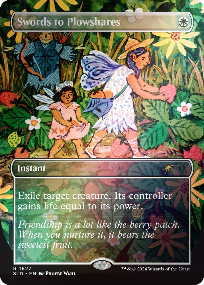Swords to Plowshares (1627) (Rainbow Foil) [Secret Lair Drop Series] 1627