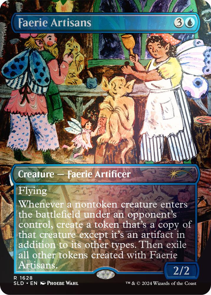 Faerie Artisans (Rainbow Foil) [Secret Lair Drop Series] 1628