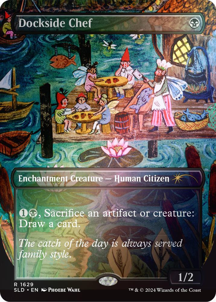 Dockside Chef (Rainbow Foil) [Secret Lair Drop Series] 1629