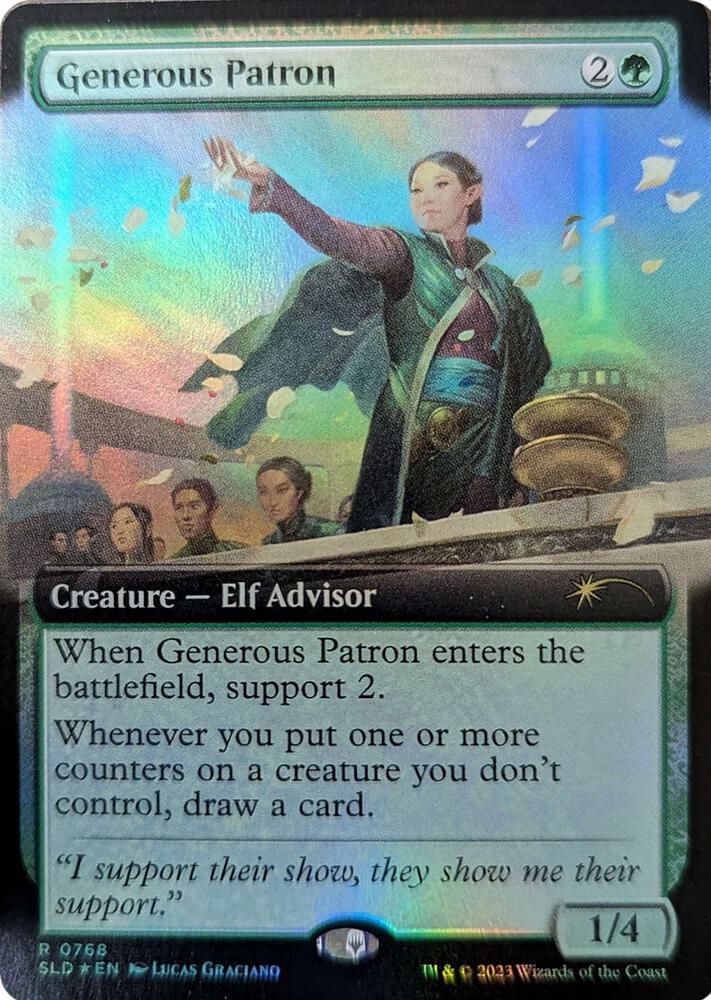 Generous Patron (Extended Art) [Secret Lair Drop Series] 768