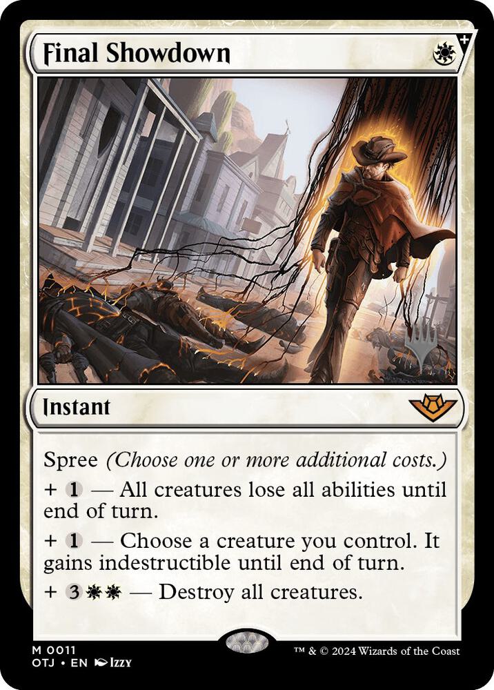 Final Showdown [Promo Pack: Outlaws of Thunder Junction] 11