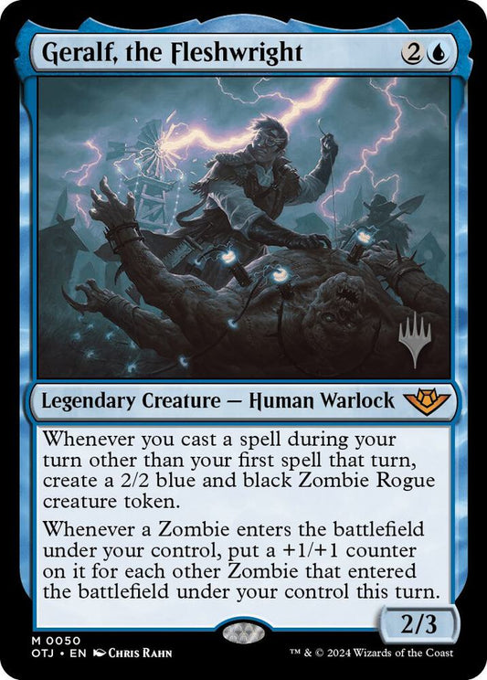 Geralf, the Fleshwright [Promo Pack: Outlaws of Thunder Junction] 50