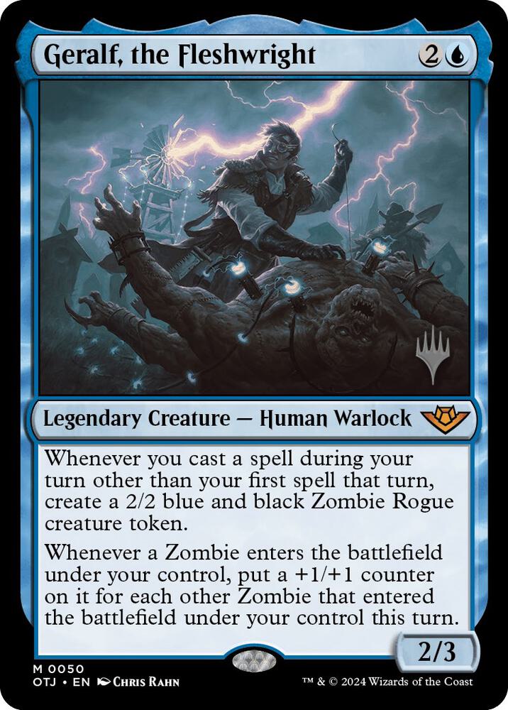 Geralf, the Fleshwright [Promo Pack: Outlaws of Thunder Junction] 50