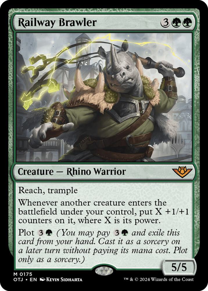 Railway Brawler [Promo Pack: Outlaws of Thunder Junction] 175