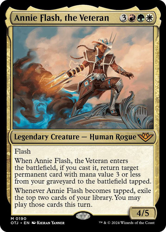 Annie Flash, the Veteran [Promo Pack: Outlaws of Thunder Junction] 190