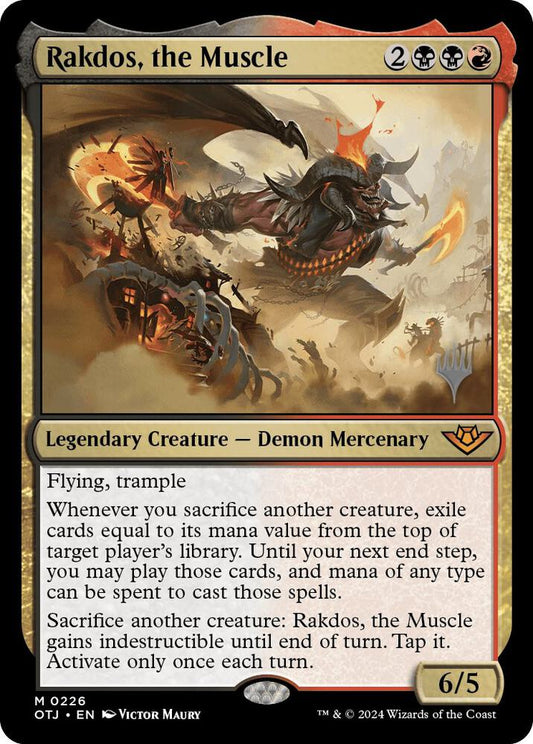 Rakdos, the Muscle [Promo Pack: Outlaws of Thunder Junction] 226