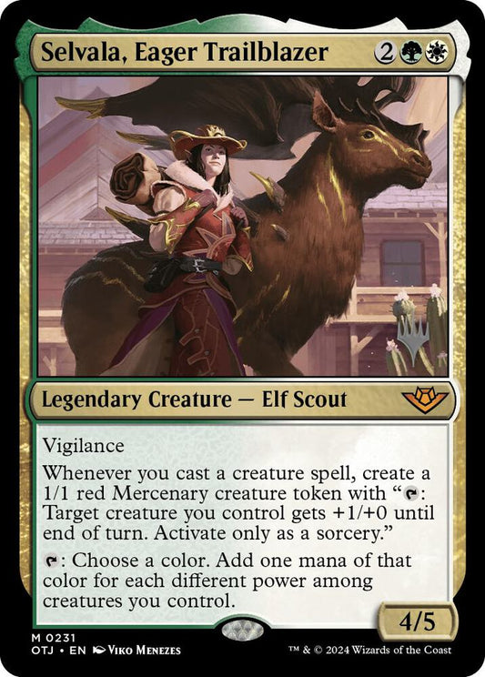 Selvala, Eager Trailblazer [Promo Pack: Outlaws of Thunder Junction] 231