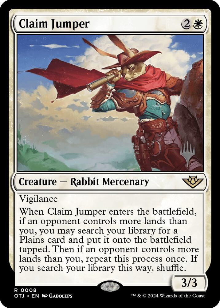 Claim Jumper [Promo Pack: Outlaws of Thunder Junction] 8