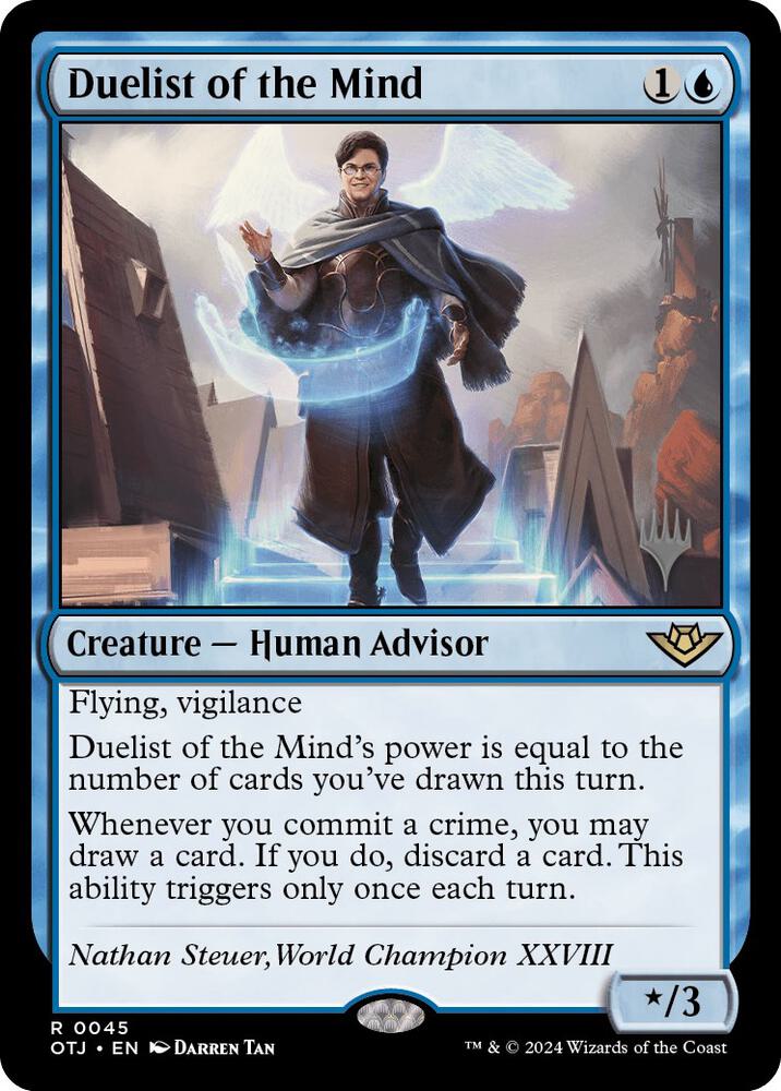 Duelist of the Mind [Promo Pack: Outlaws of Thunder Junction] 45