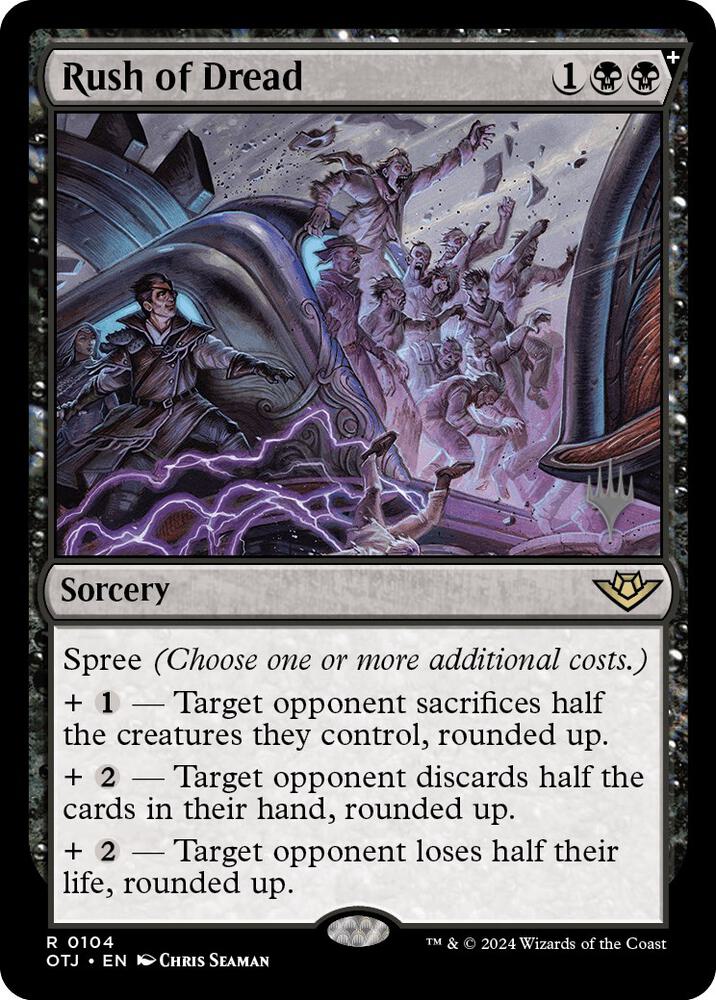 Rush of Dread [Promo Pack: Outlaws of Thunder Junction] 104