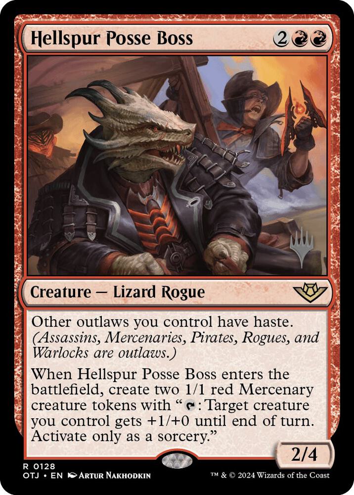 Hellspur Posse Boss [Promo Pack: Outlaws of Thunder Junction] 128