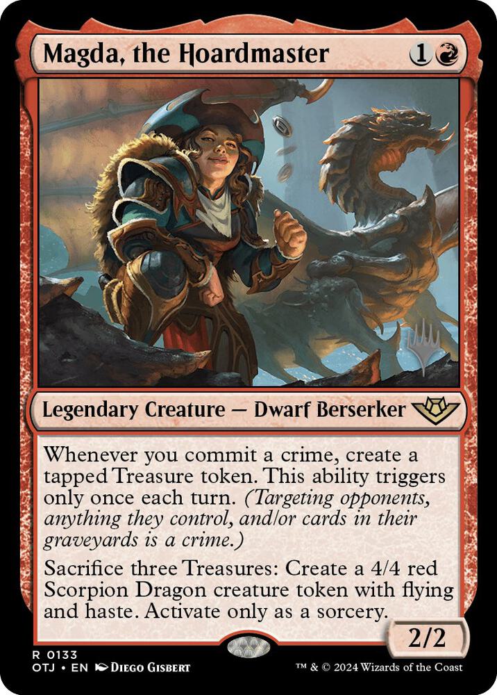 Magda, the Hoardmaster [Promo Pack: Outlaws of Thunder Junction] 133