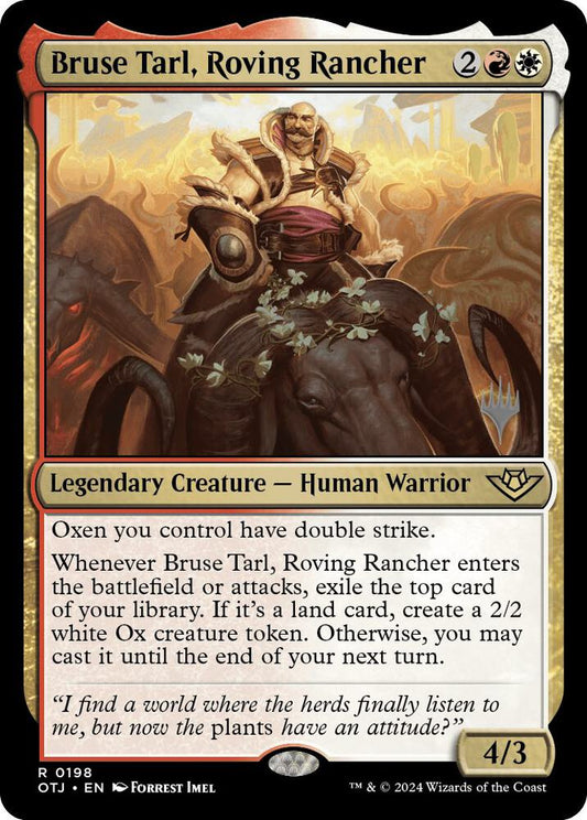Bruse Tarl, Roving Rancher [Promo Pack: Outlaws of Thunder Junction] 198