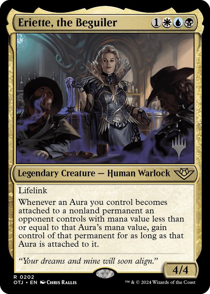 Eriette, the Beguiler [Promo Pack: Outlaws of Thunder Junction] 202