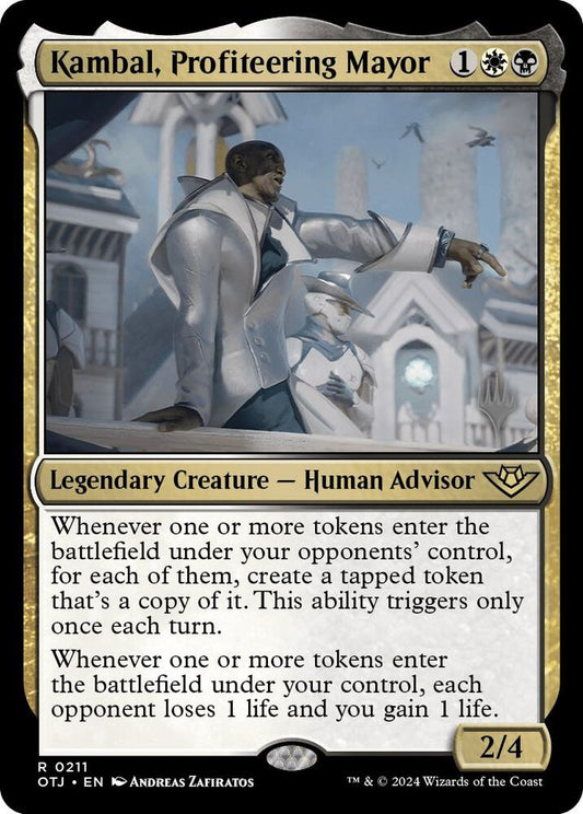 Kambal, Profiteering Mayor [Promo Pack: Outlaws of Thunder Junction] 211
