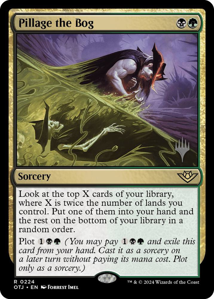 Pillage the Bog [Promo Pack: Outlaws of Thunder Junction] 224