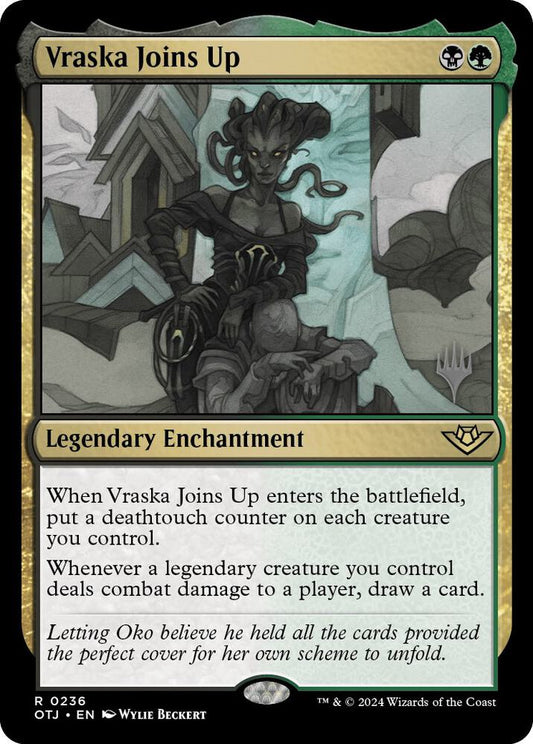 Vraska Joins Up [Promo Pack: Outlaws of Thunder Junction] 236