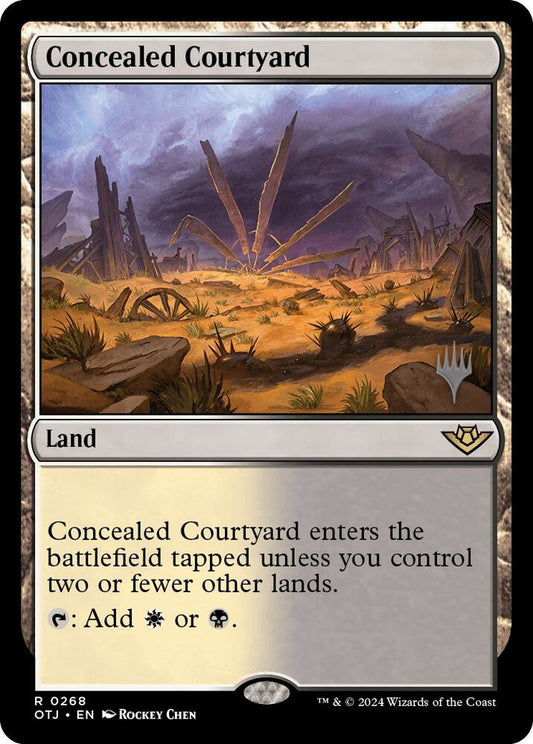 Concealed Courtyard [Promo Pack: Outlaws of Thunder Junction] 268