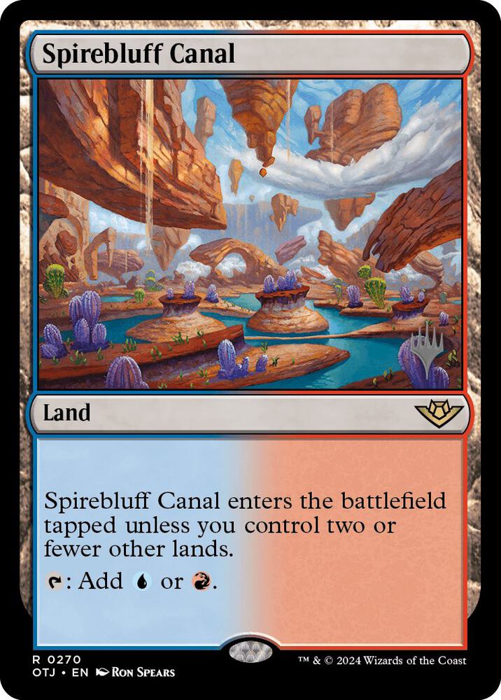 Spirebluff Canal [Promo Pack: Outlaws of Thunder Junction] 270
