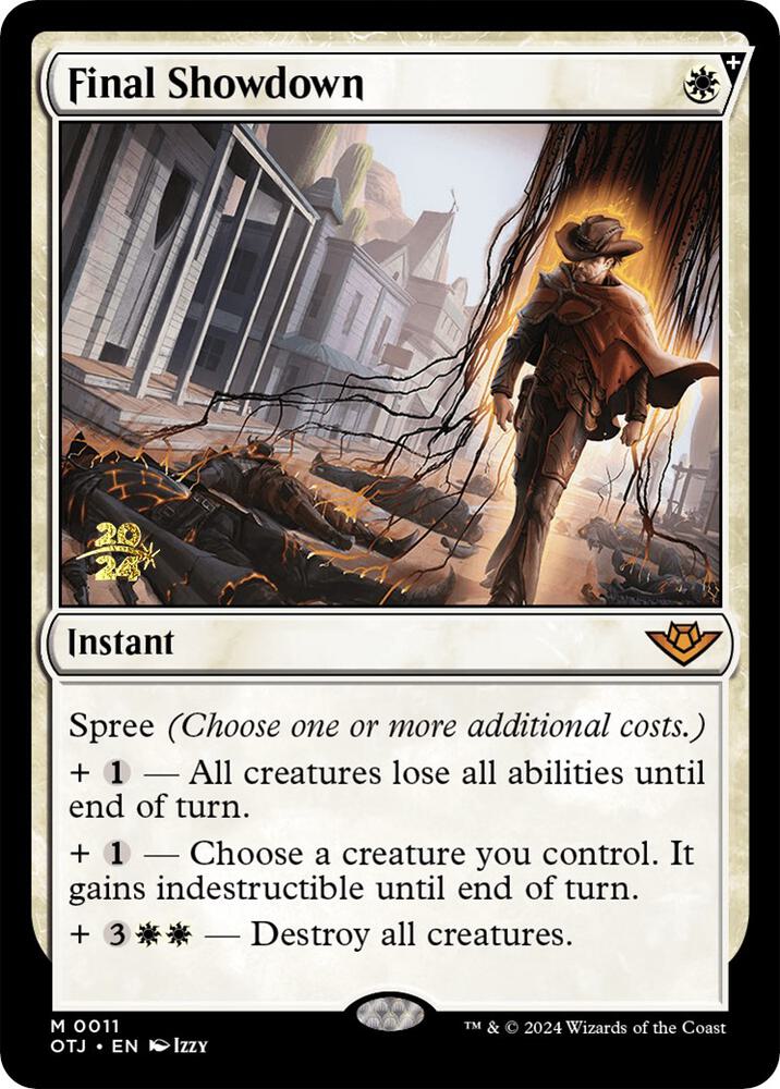 Final Showdown [Prerelease Cards] 11