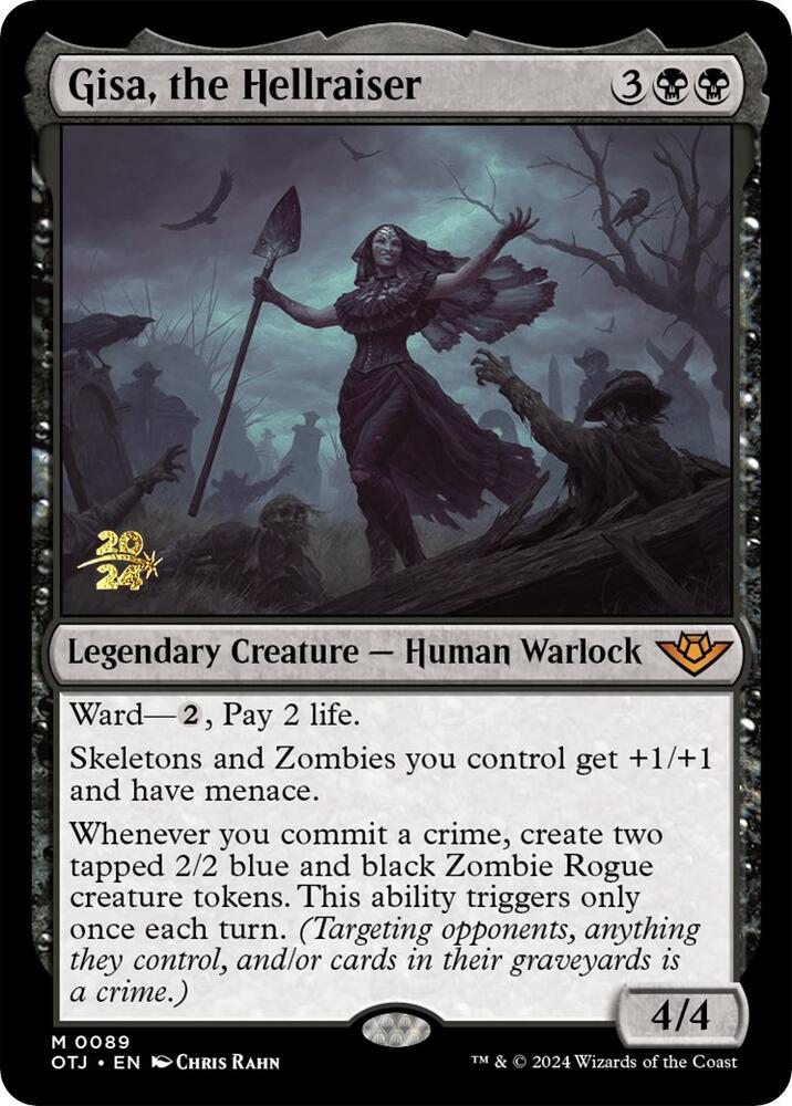 Gisa, the Hellraiser [Prerelease Cards] 89