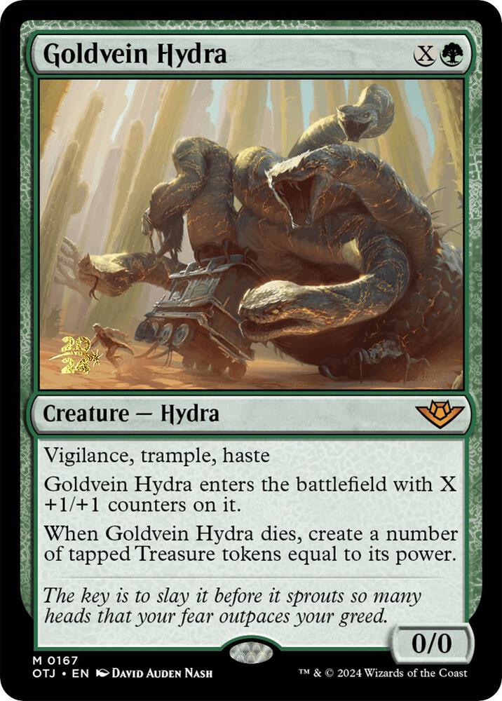 Goldvein Hydra [Prerelease Cards] 167