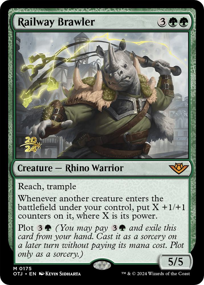 Railway Brawler [Prerelease Cards] 175
