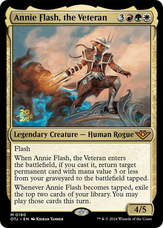 Annie Flash, the Veteran [Prerelease Cards] 190