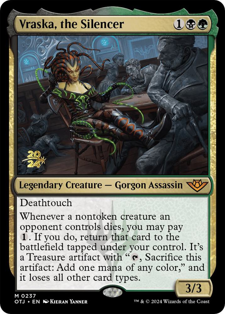Vraska, the Silencer [Prerelease Cards] 237