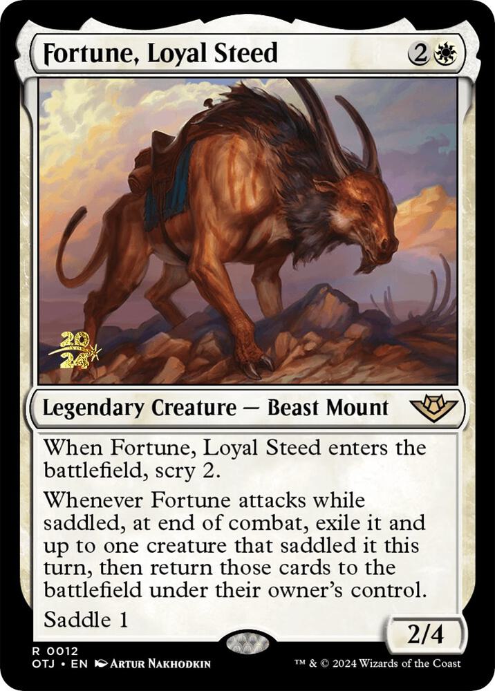 Fortune, Loyal Steed [Prerelease Cards] 12