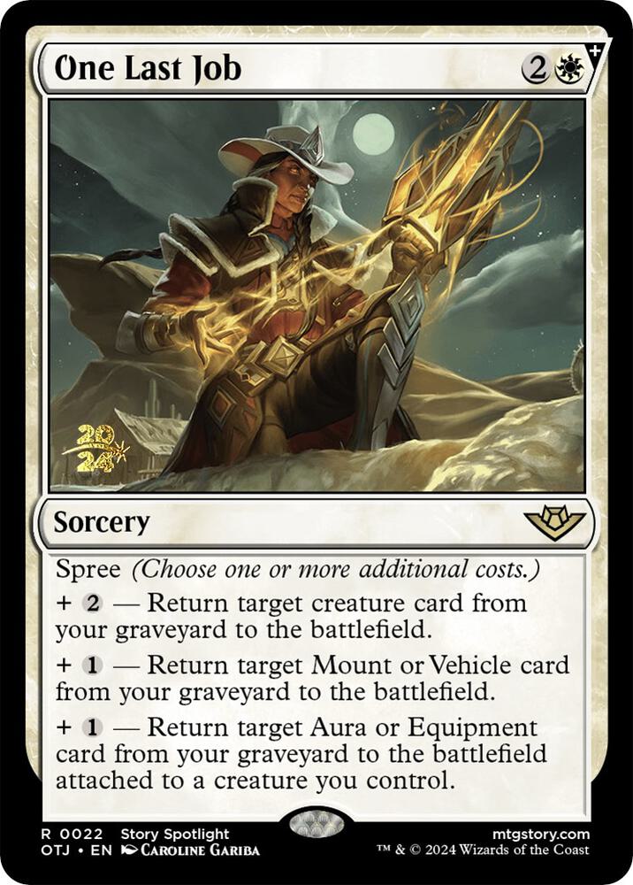 One Last Job [Prerelease Cards] 22